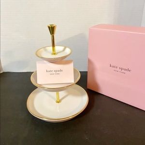 Kate Spade Two hearts jewelry tray